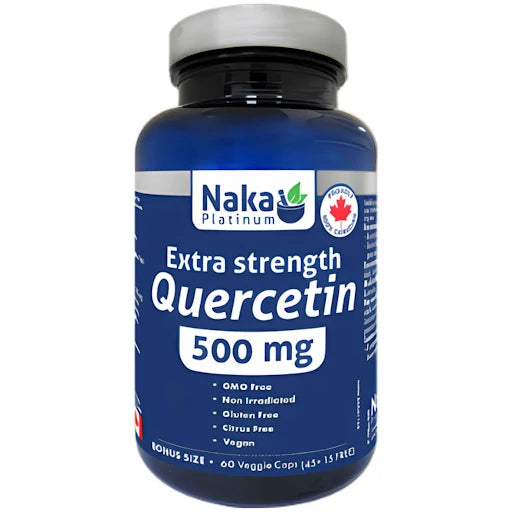Naka P Quercetin 500mg 60vcap