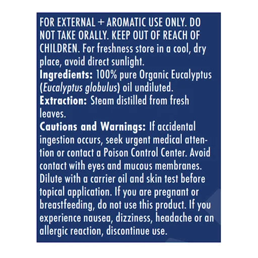 Naka P Platinum Organic Eucalyptus 50ml