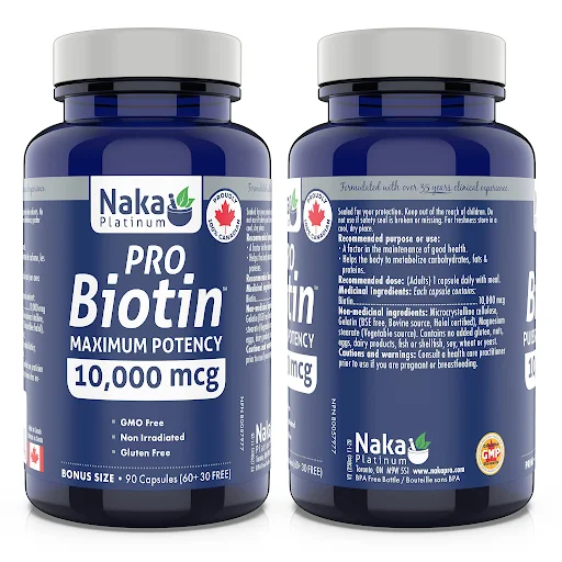 Naka P Pro Biotin 10000mcg 90cap