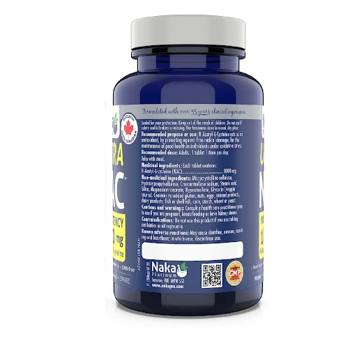 Naka P Ultra NAC 1000mg 75 tbs