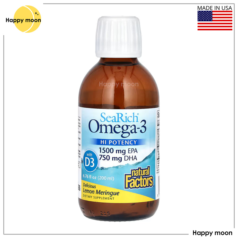 Natural Factor Sea Rich Omega-3 200ml