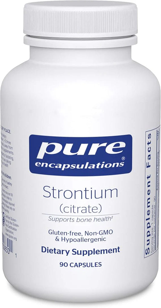 Pure Encapsulations Strontium Citrate 90cap