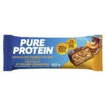 Pure Protein Chocolate 150g-Variety Pack: Chocolate peanut butter. Chocolate deluxe,  Chewy chocolate chip - 3 pcs