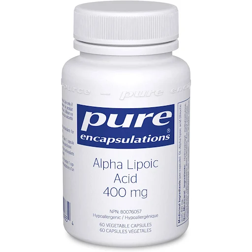 Pure Encapsulations ALPHA LIPOIC ACID 400 mg 60 Capsule