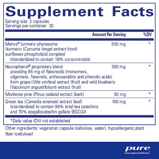 Pure Encapsulations CurcumaSorb 90 cap