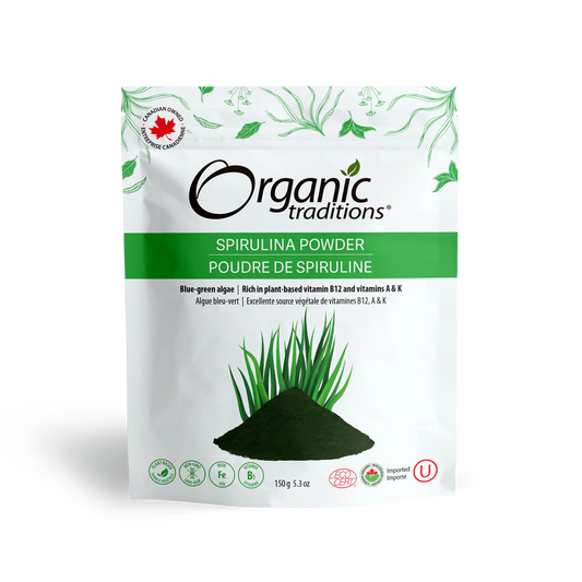 ORG TRAD-SPIRULINA POWDER 150G