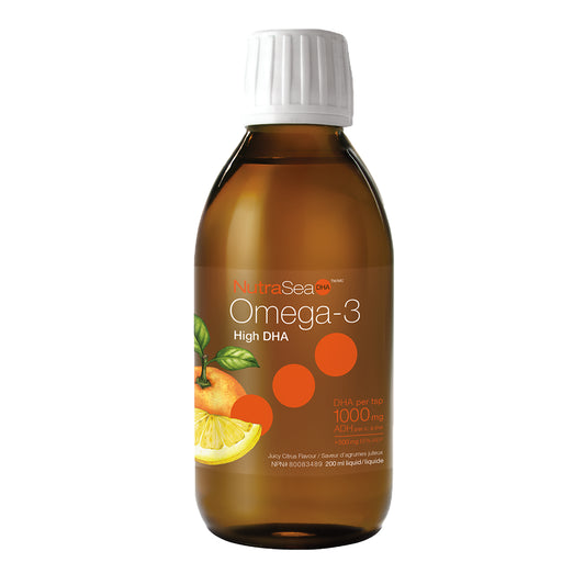 NutraSea Omega-3 High DHA Juicy Citrus 200mL