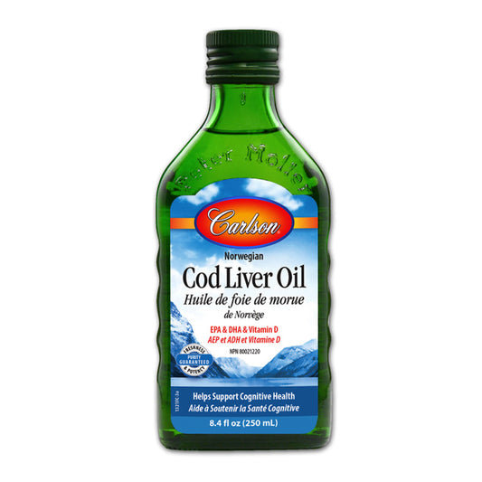 Carlson Cod Liver Oil Natural 250mL