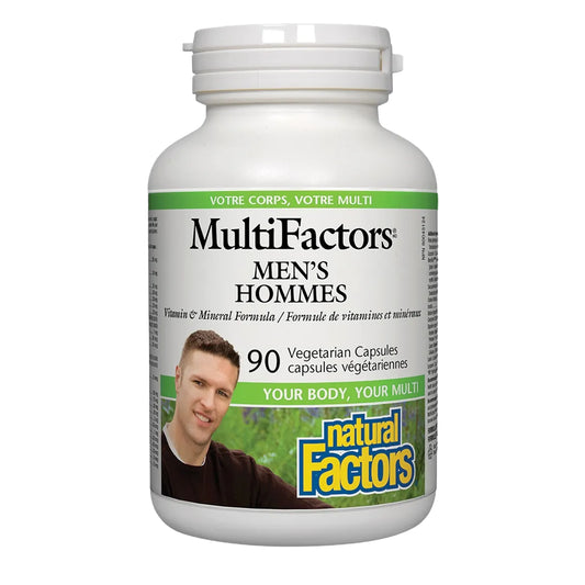Natural Factors Multifactors Men's 50+ 90 Vcap