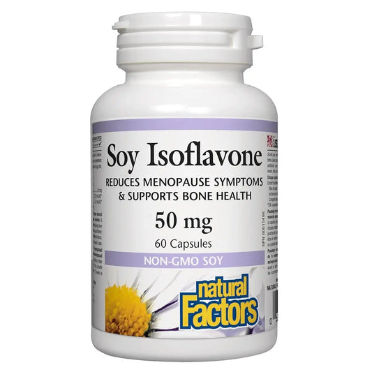 Natural Factors Soy Isoflavone 50mg 60 Capsules