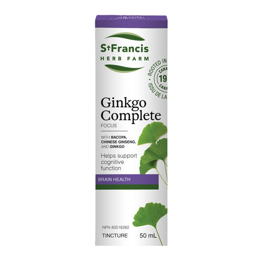 St. Francis Ginkgo Complete 50mL - Canadian Owned
