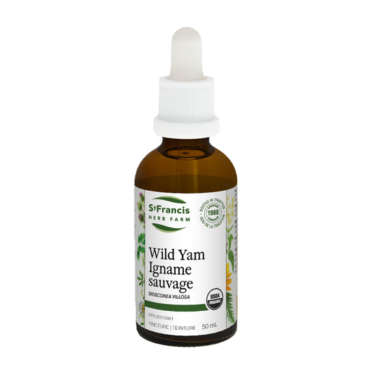 St. Francis Wild Yam 50mL - Organic and Canadian Owned