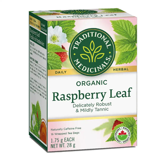 Traditional Medicinals Organic Raspberry Leaf 16 Tea Bags