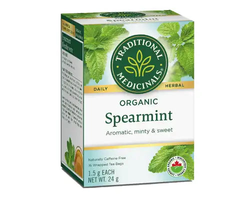 TRD00763 Org Spearmint Tea 16bg