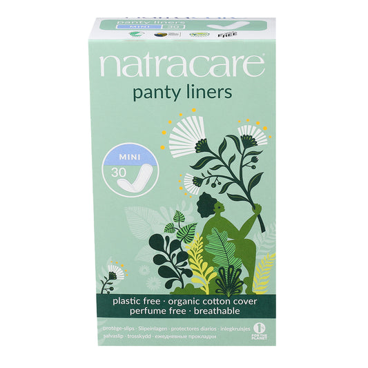 Natracare Organic Mini Panty Liners 30 Liners