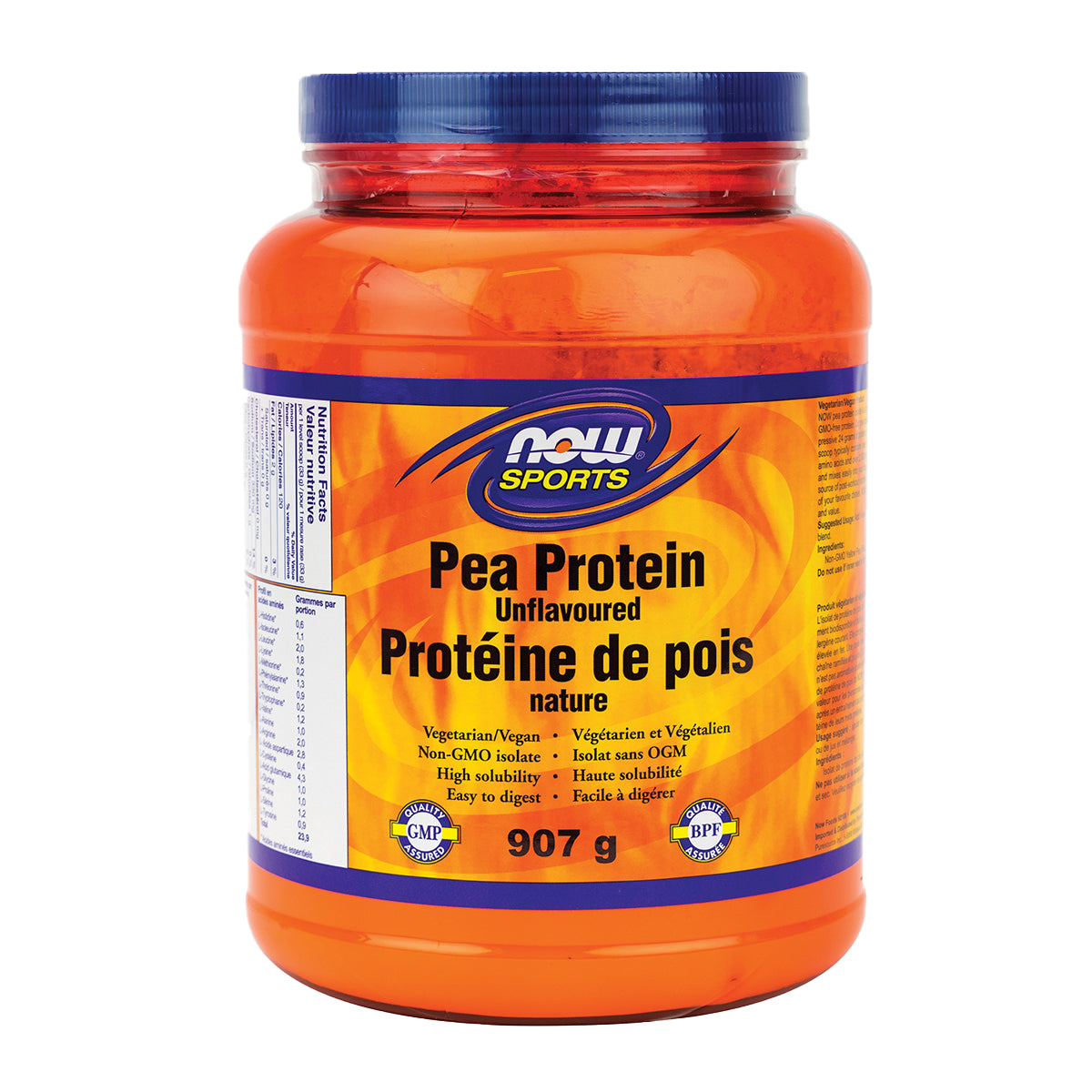 NOW Pea Protein 907g
