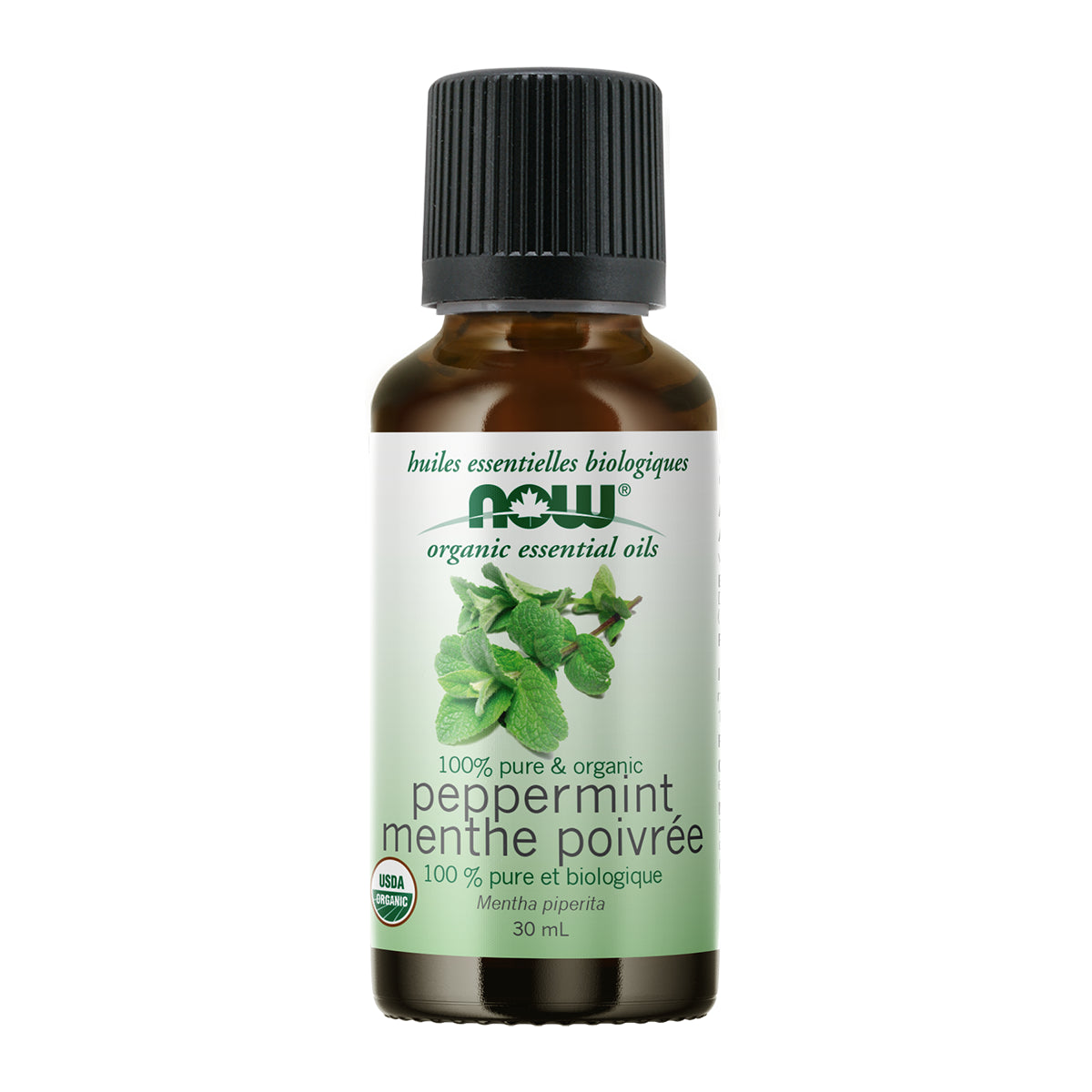 NOW Org Peppermint Oil 30mL