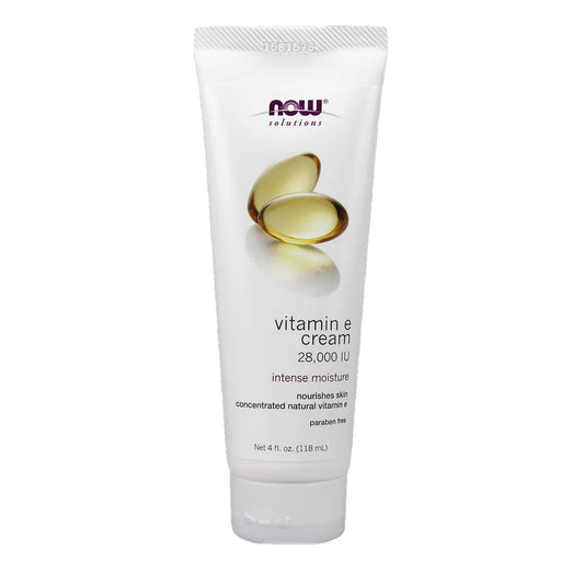 NOW Vitamin E Cream 118ml tube