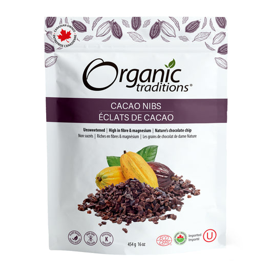 Cacao Nibs - Organic Traditions 227g 8oz