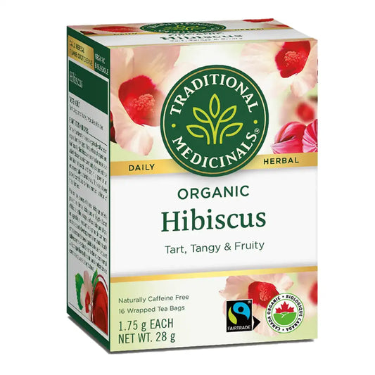 Traditional Medicinals Organic Hibiscus 16 Tea Bags