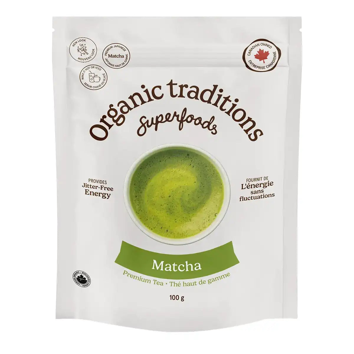 Organic Traditions Premium Matcha Tea 100g