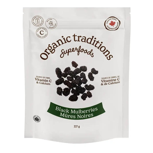 Org Trad - Black Mulberries 227g