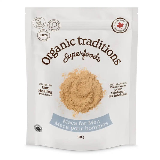 Organic Traditions Maca For Men With Probiotics 150g
