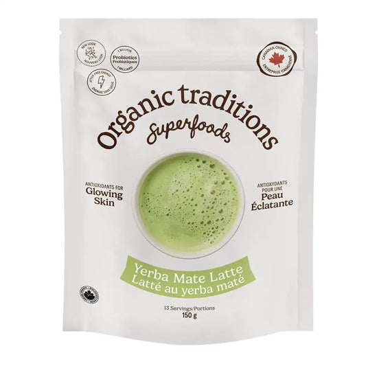 Organic Traditions Organic Yerba Mate Latte 150g