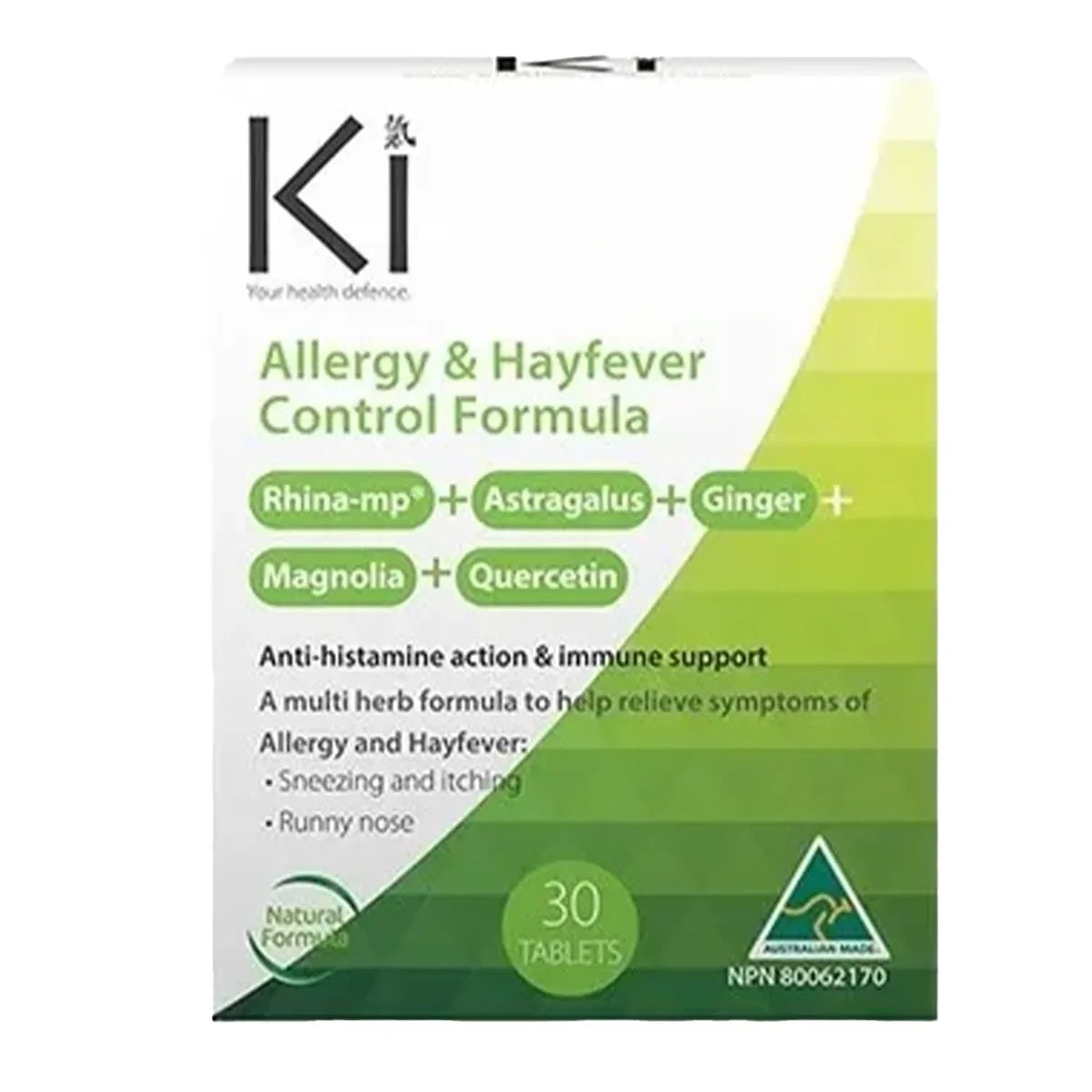 Martin & Pleasance KI Allergy & Hayfever Control Formula 30 Tablets