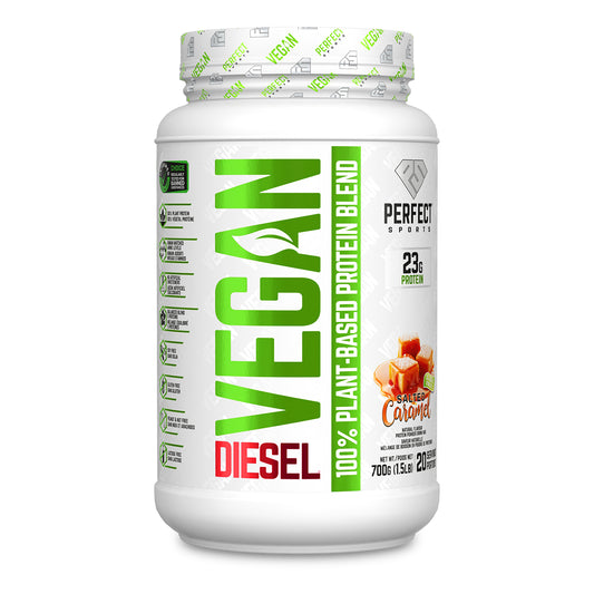 Perfect Sports Diesel Vegan Protein Salted Caramel 700g