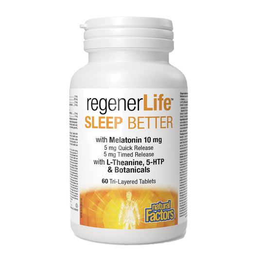 Natural Factors RegenerLife Sleep BetterTrilay 60 Tablets
