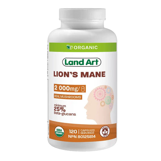 Land Art Org Lion's Man 2000mg 120cap