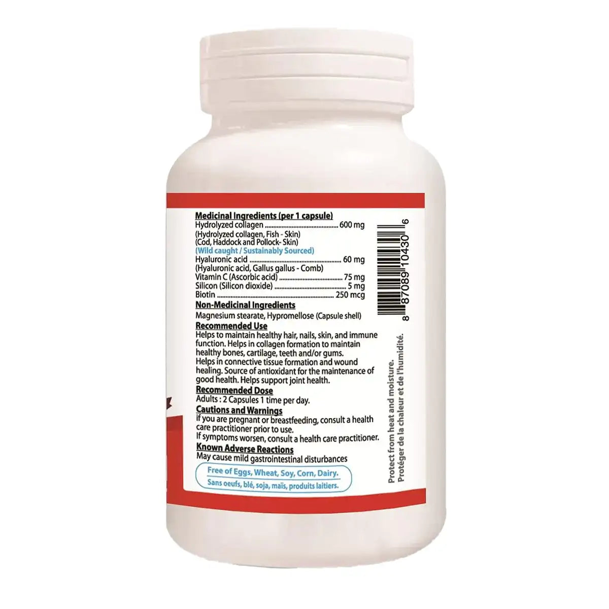 Nutridom Marine Collagen 60 Veggie Caps