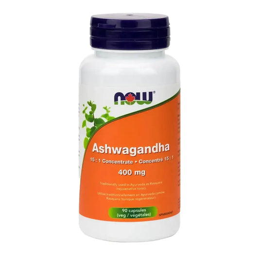 Now Ashwagandha Ext 400 Mg 90 Cap
