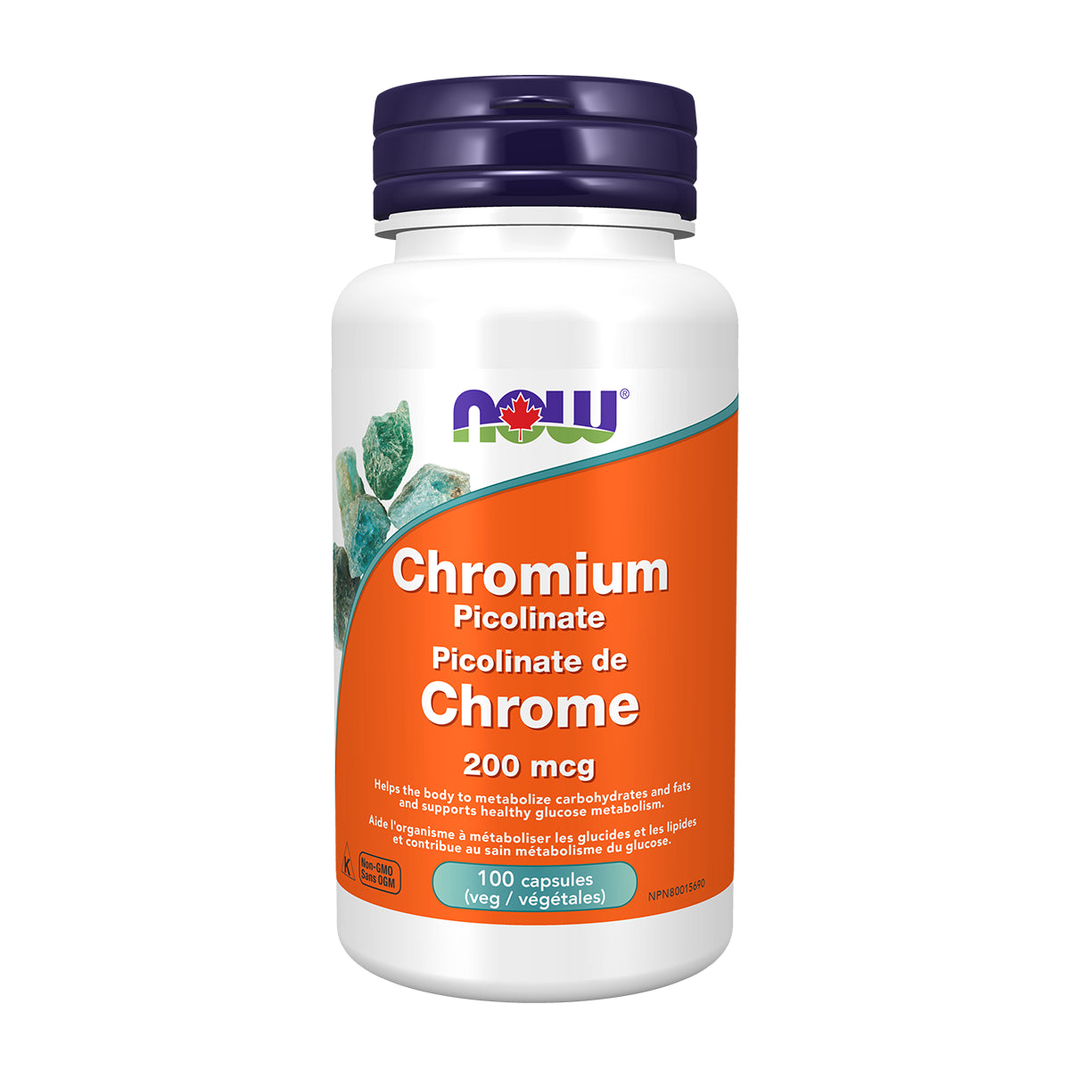 NOW Chromium Picolinate 200mcg100vcap