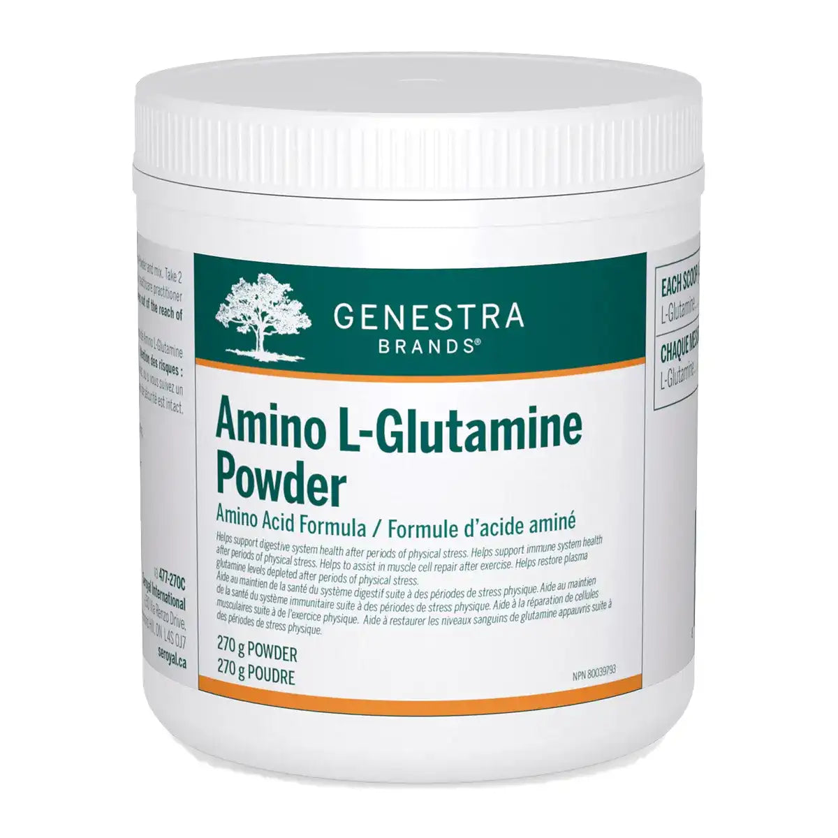 Genestra Amino L-Glutamine Powder 270g