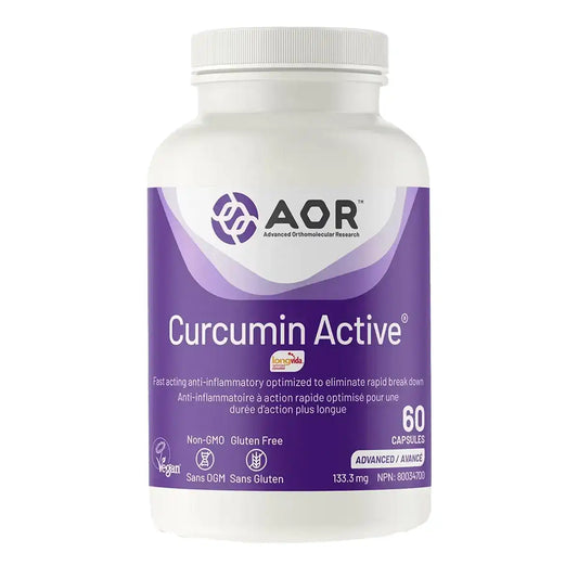 AOR Curcumin Active 133.3mg 60 Capsules