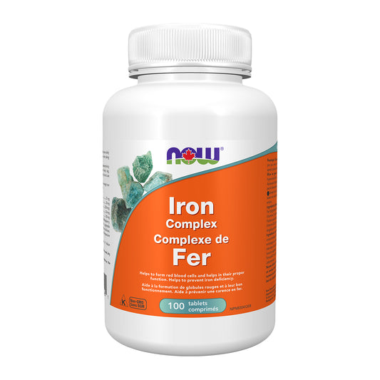NOW Iron Complex 100tab
