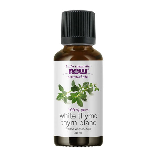 NOW Thyme Oil, White 30mL