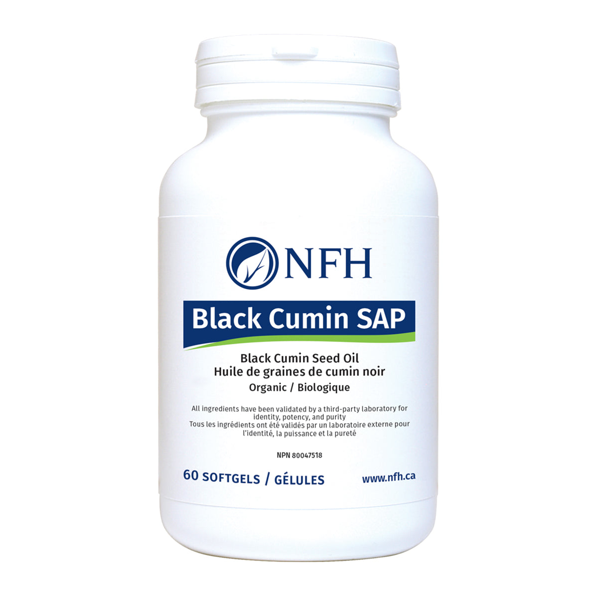 NFH Black Cumin Sap 60 Gels