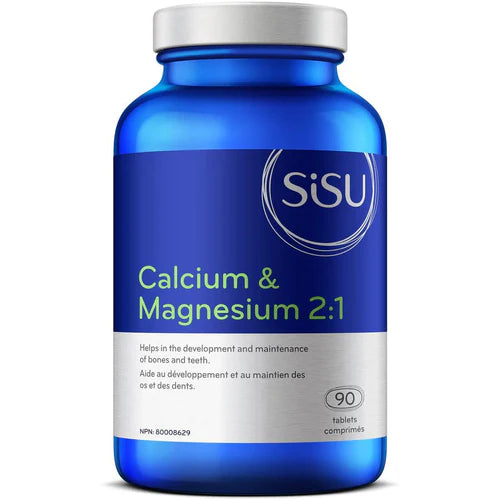 Calcium & Magnesium 2:1 | SISU | 90 or 180 Tablets
