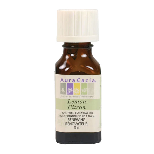Aura Cacia Lemon Oil 15mL