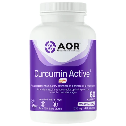 AOR Curcumin Active 133.3mg 60 Capsules
