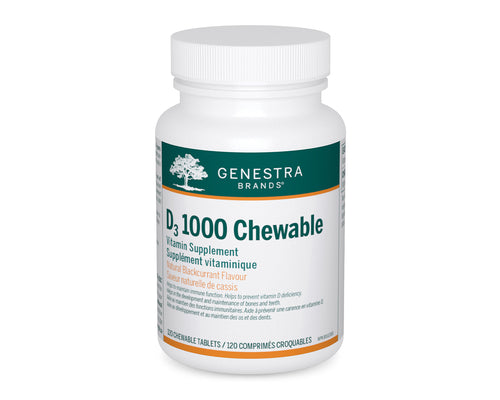 Genestra  D3 1000 Chewable 120tab