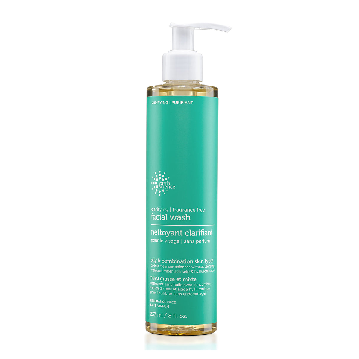 Earth Science Clarifying Facial Wash Fragrance Free 237mL