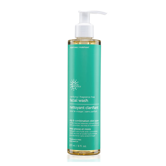 Earth Science Clarifying Facial Wash Fragrance Free 237mL