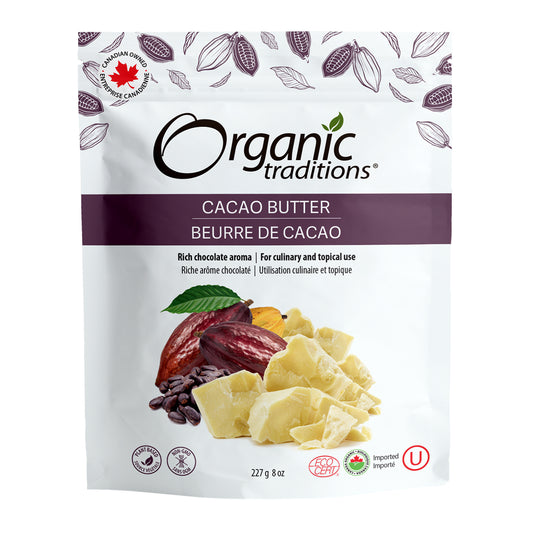 Organic Traditions Cacao Butter 227g