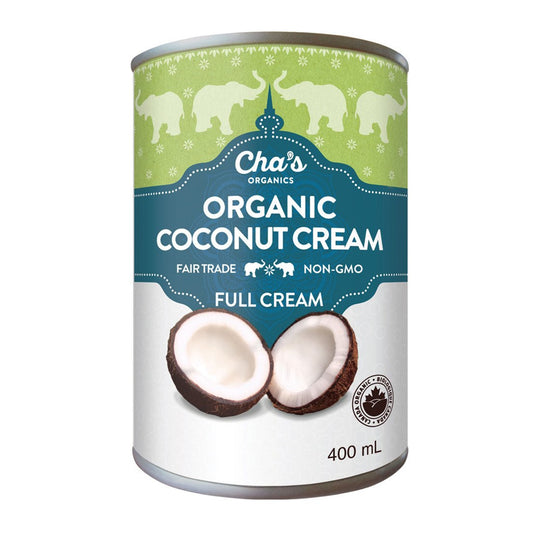 Cha's Organic Coconut Cream 400mL