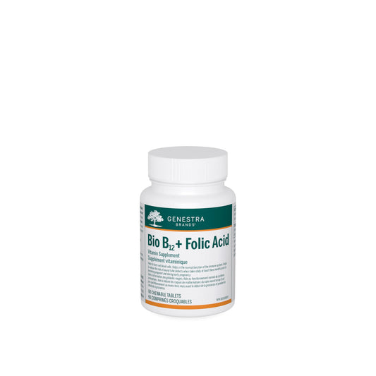 Genestra Bio B12 + Folic Acid 60 Tablets
