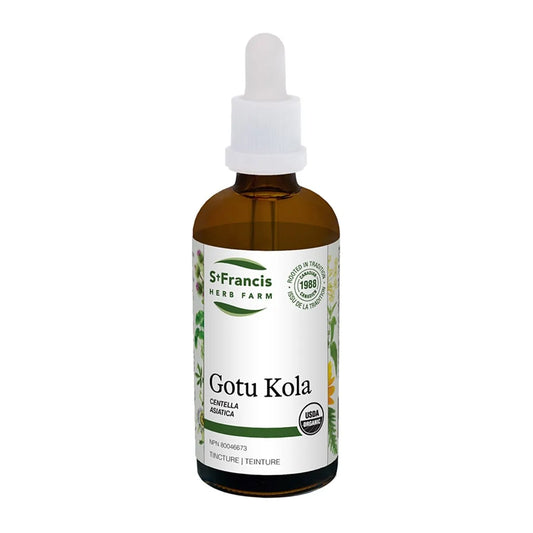 St. Francis Gotu Kola 50mL - Organic and Vegan